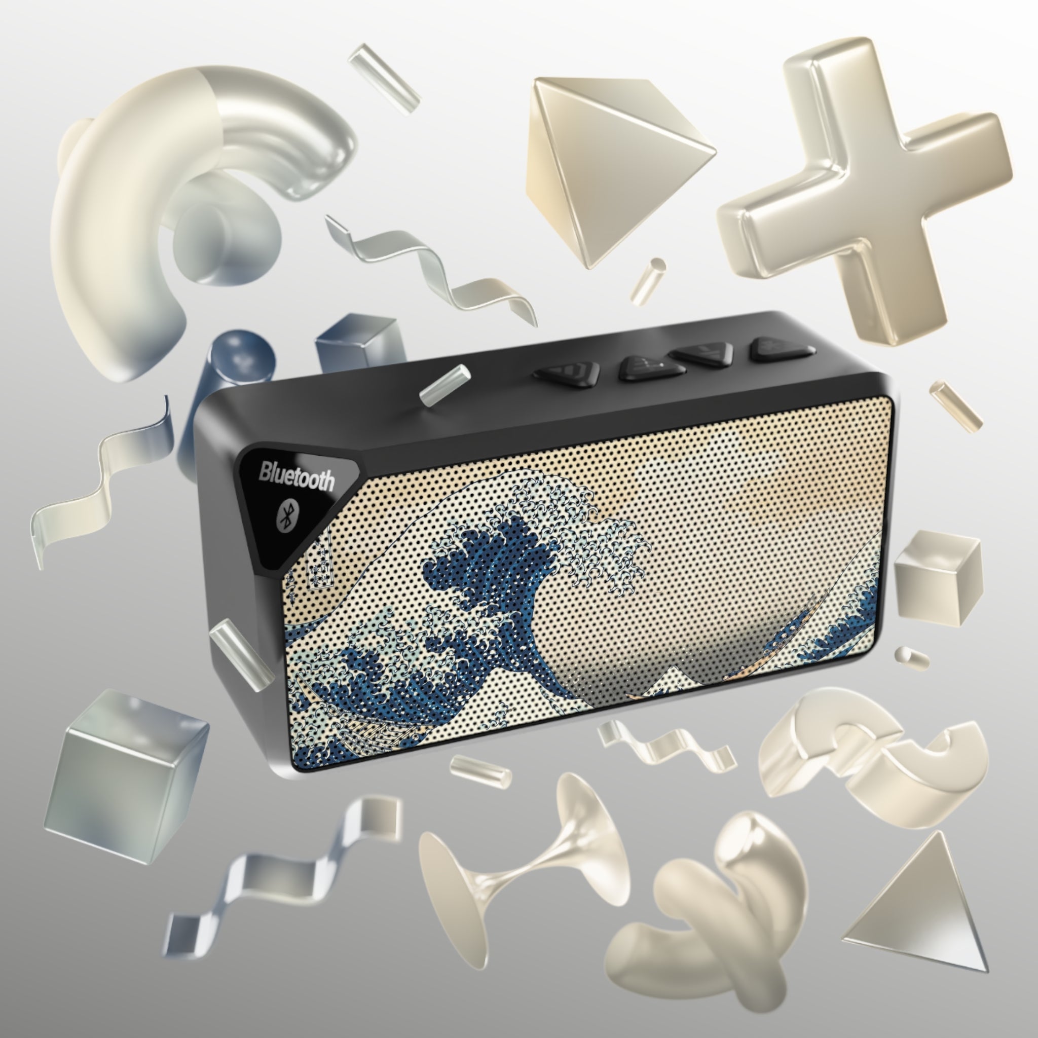 Bluetooth Speaker — Wave Art Portable Speaker