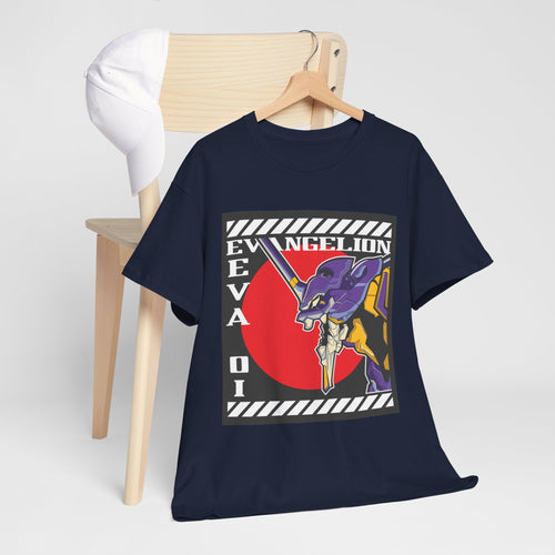 Evangelion EVA-01 Graphic Tee — Neon Genesis Anime Shirt
