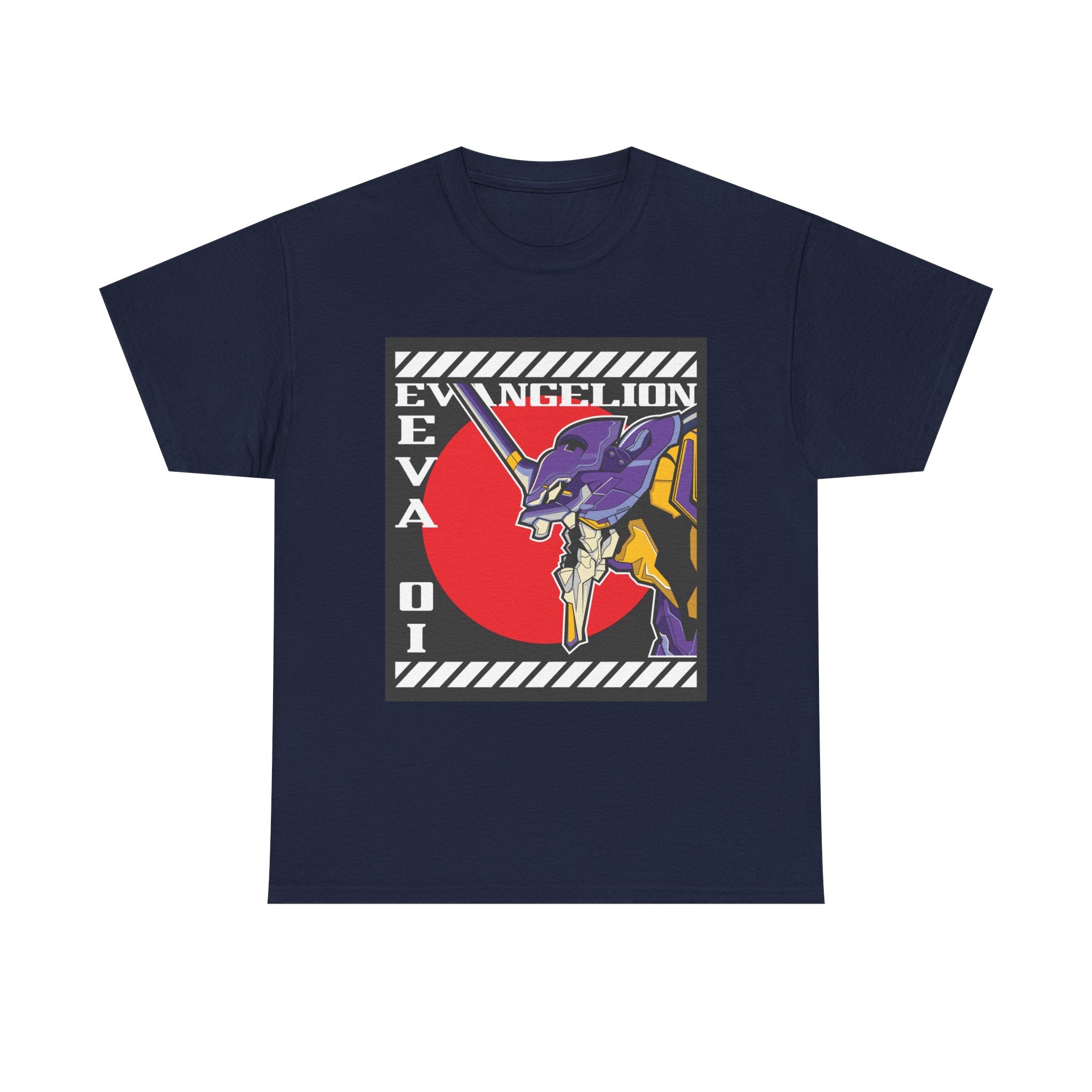 Evangelion EVA-01 Graphic Tee — Neon Genesis Anime Shirt