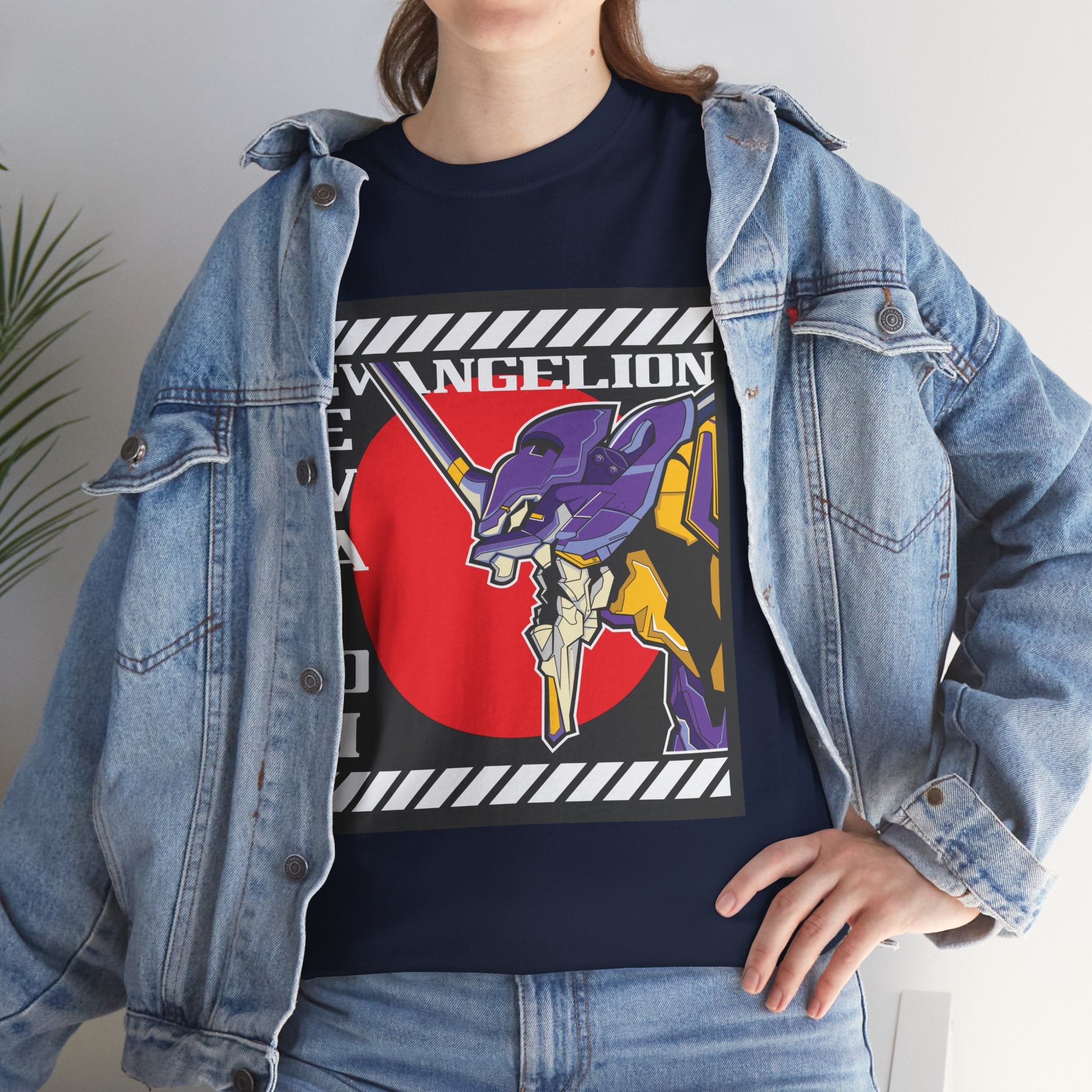 Evangelion EVA-01 Graphic Tee — Neon Genesis Anime Shirt