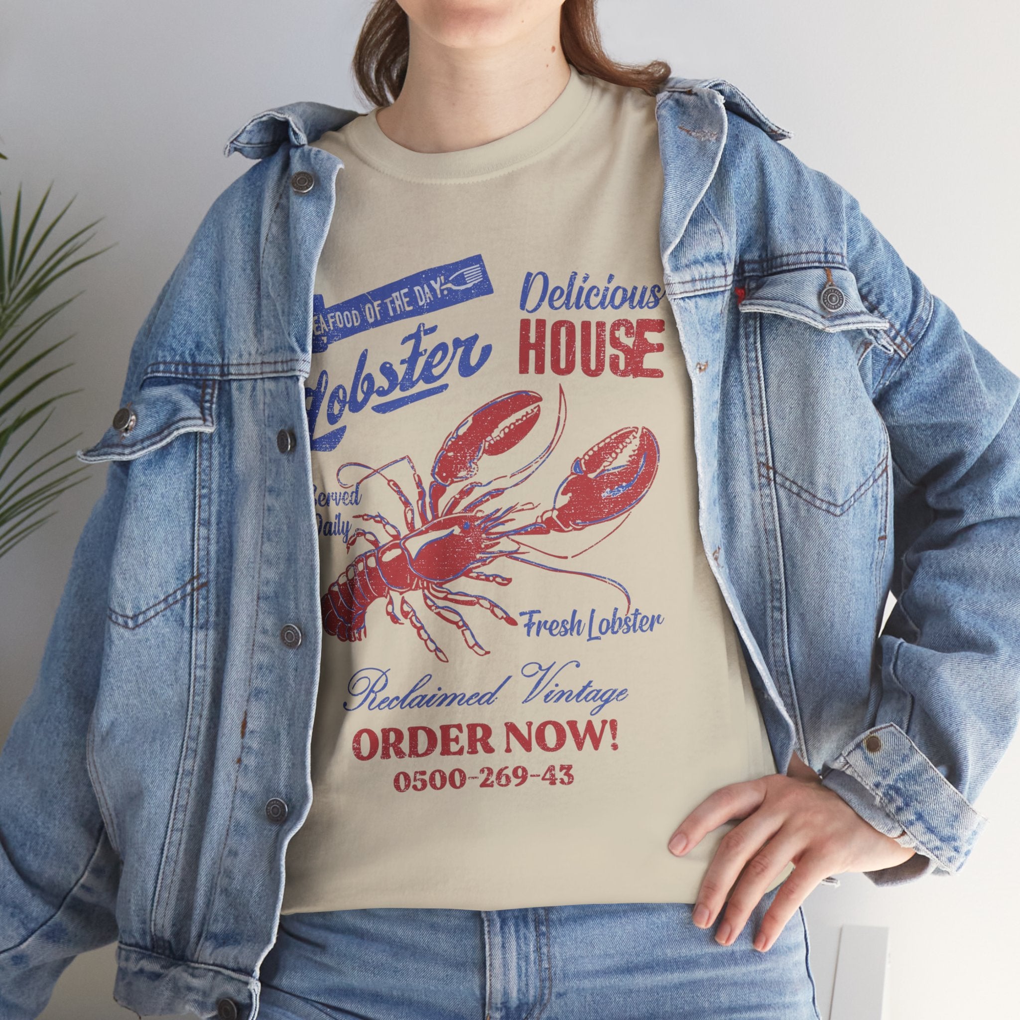Lobster House Vintage Seafood T‑Shirt
