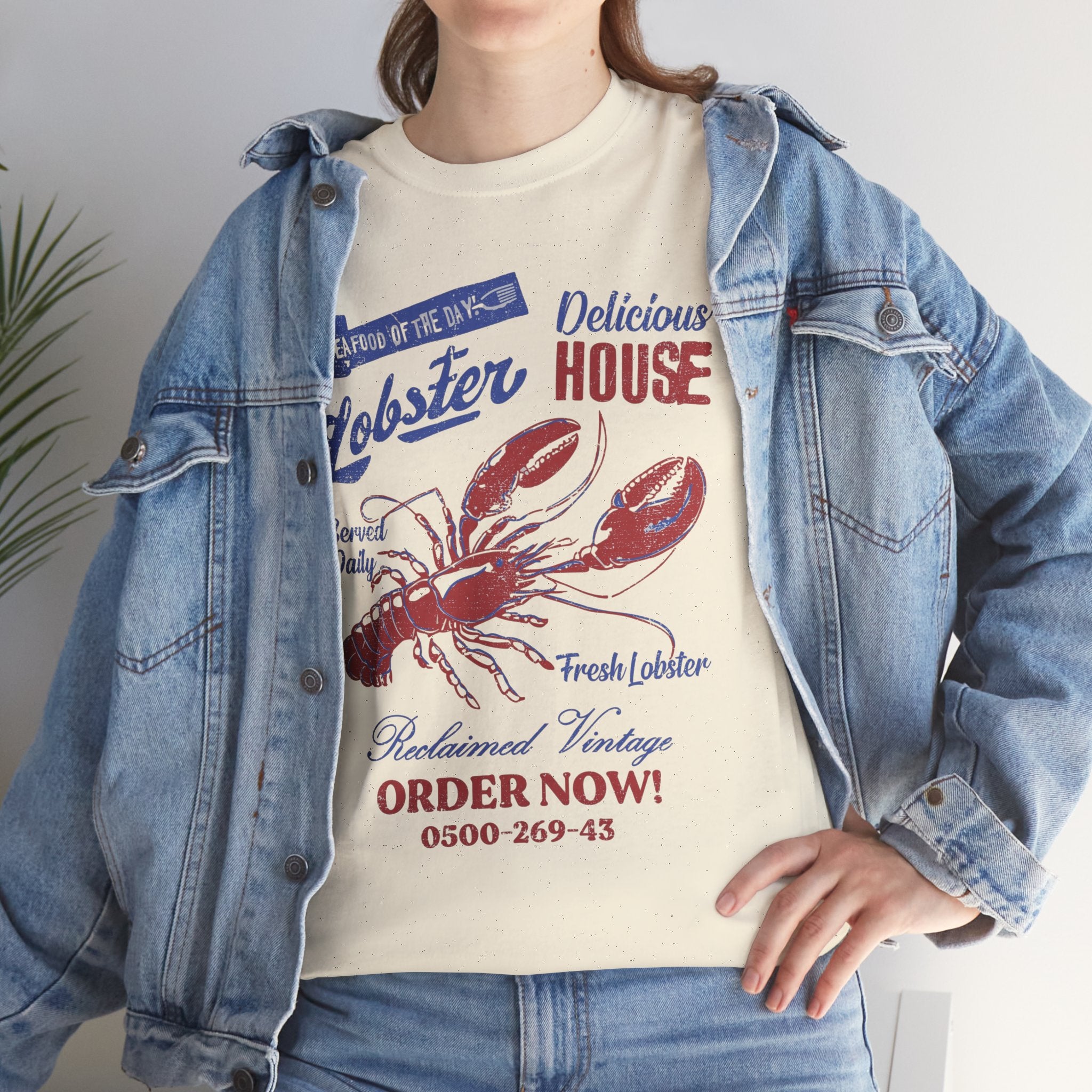 Lobster House Vintage Seafood T‑Shirt