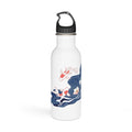 Koi Pond Stainless Steel Water Bottle – Floral Japanese Fish Design