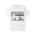 Tokyo Wave Ukiyo-e Graphic T-shirt | Japanese Calligraphy Back