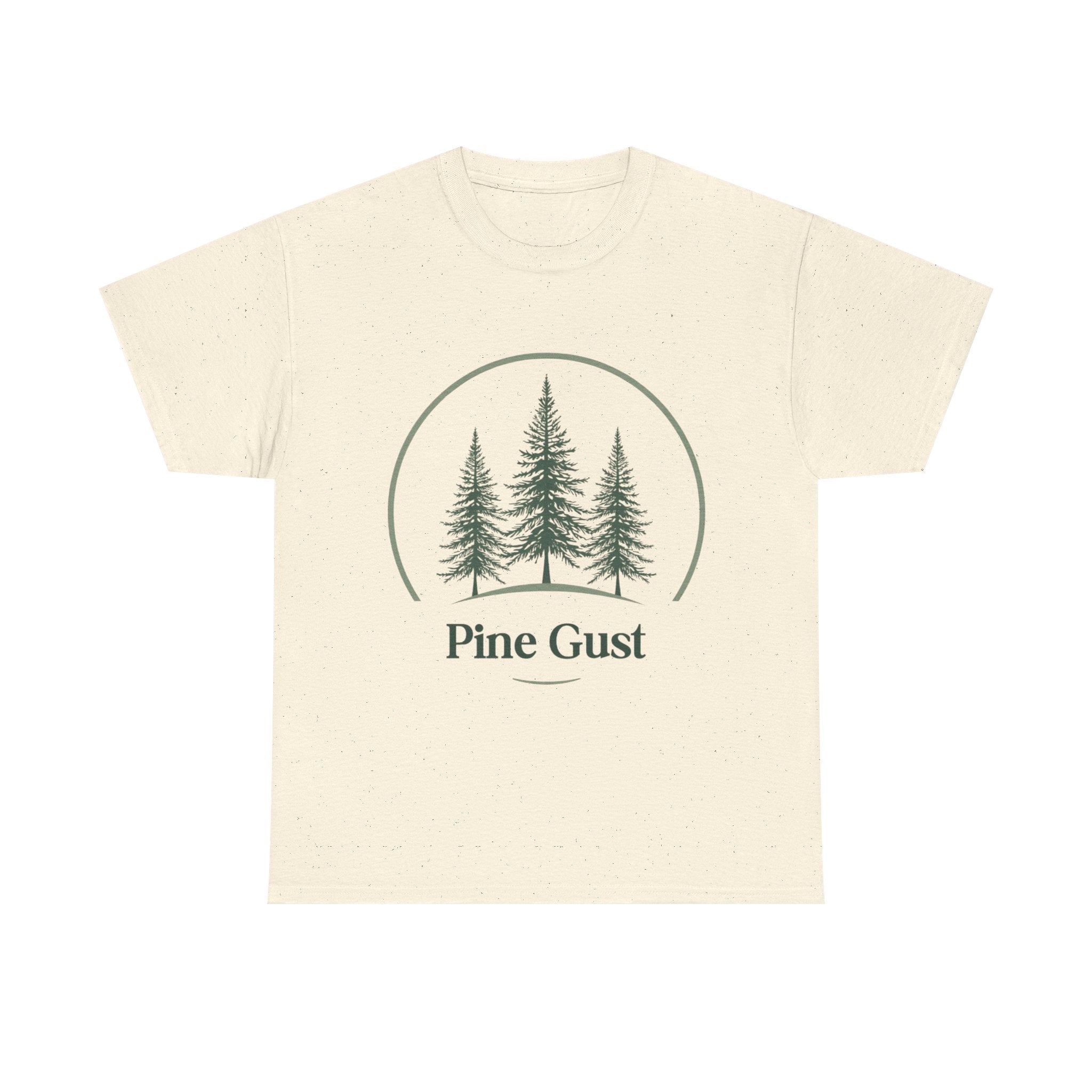 Pine Gust Graphic Tee — Vintage Forest Trees Nature T-Shirt
