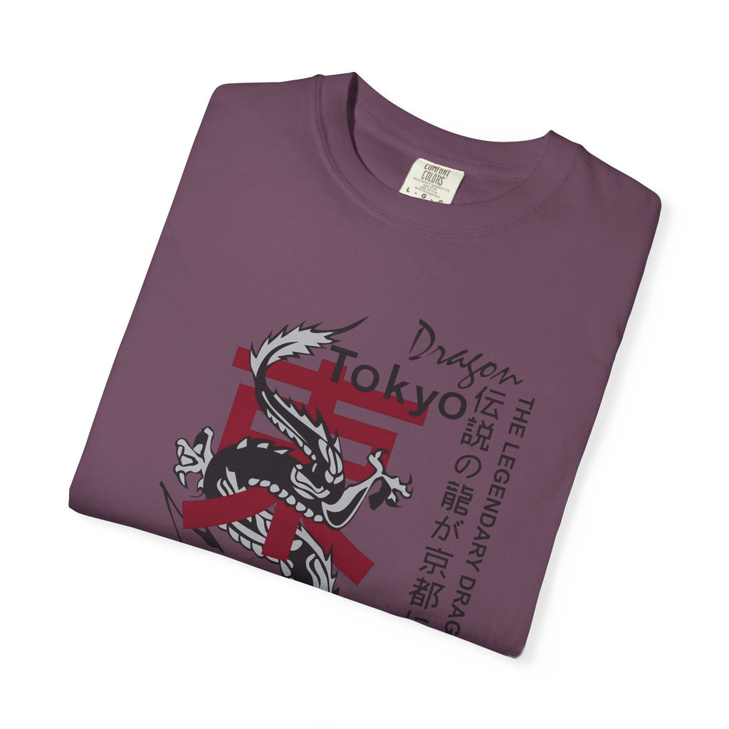 Tokyo Dragon T-Shirt — Japanese Kanji Brush Stroke Design